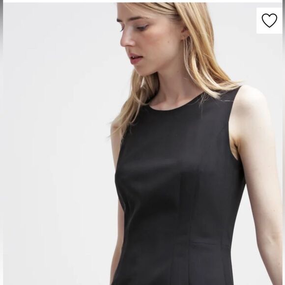 St. Emile ESTHER little black career dress made in Hungary - Picture 3 of 15